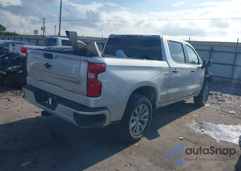 2021 Chevrolet Silverado 1500 2Wd Short Bed Custom z USA, uszkodzony, nr VIN 3GCPWBEK9MG465882